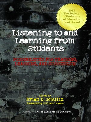 cover image of Listening to and Learning from Students